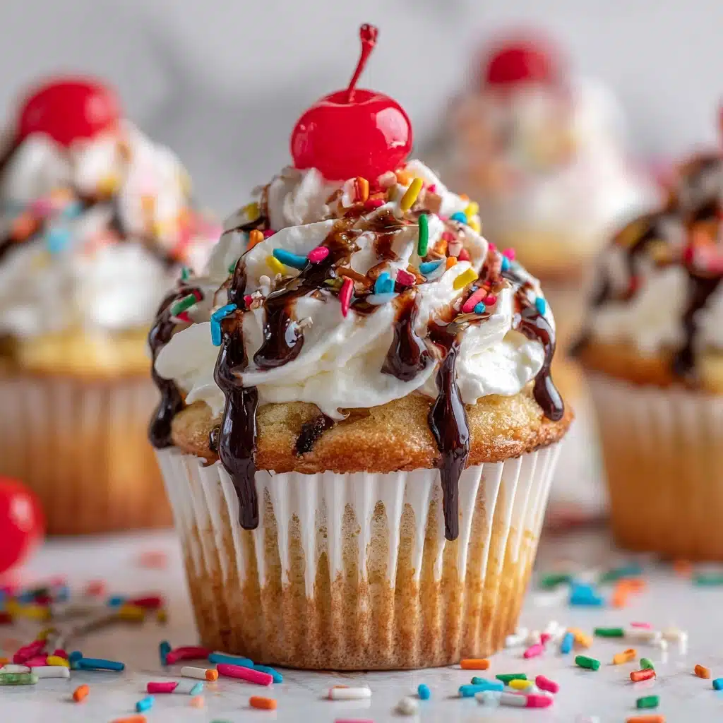 Ice Cream Sundae Cupcakes Recipe
