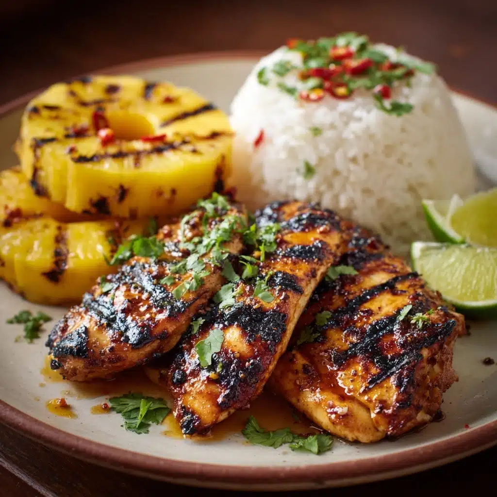 Grilled Aloha Chicken and Pineapple Recipe