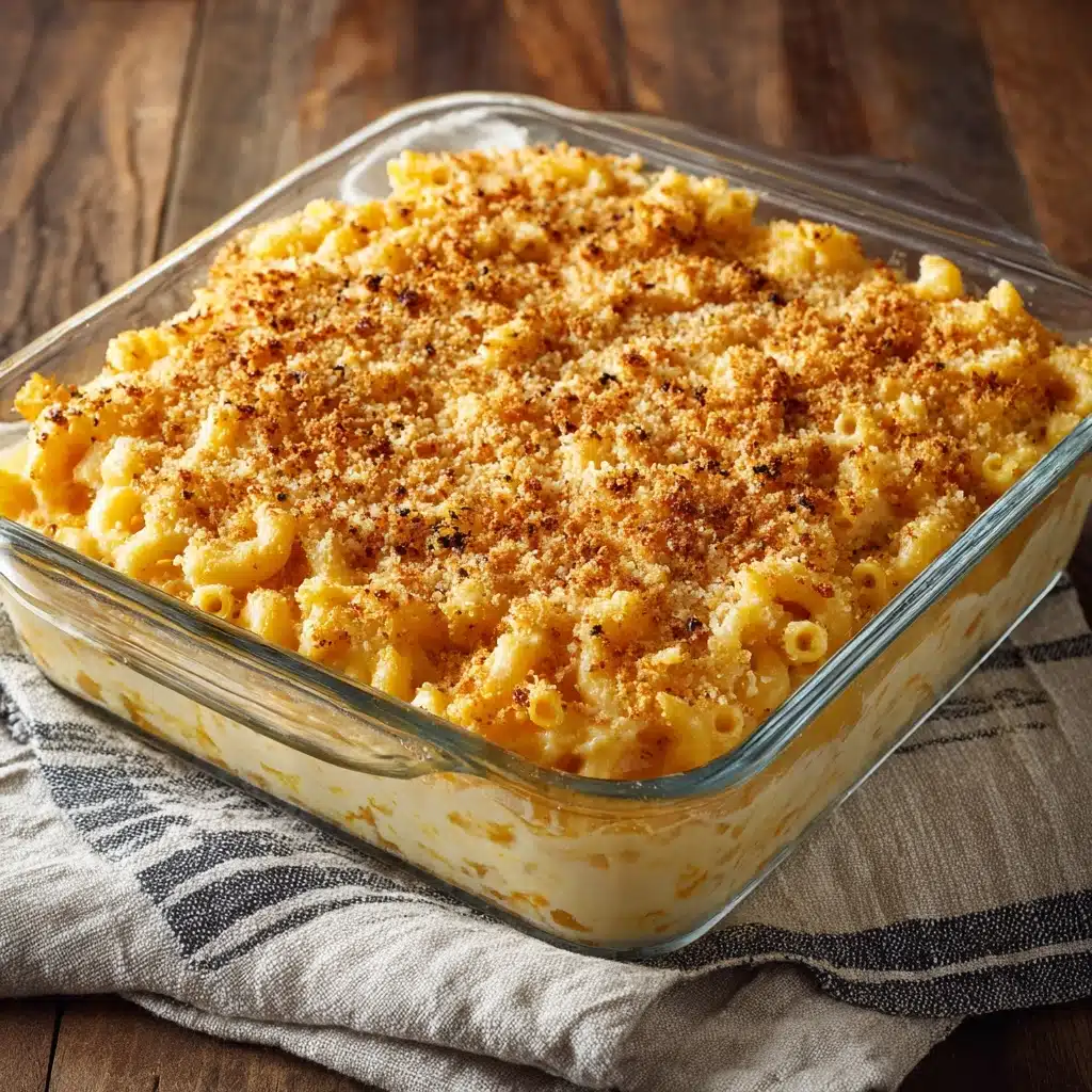 Southern Macaroni and Cheese Casserole Recipe