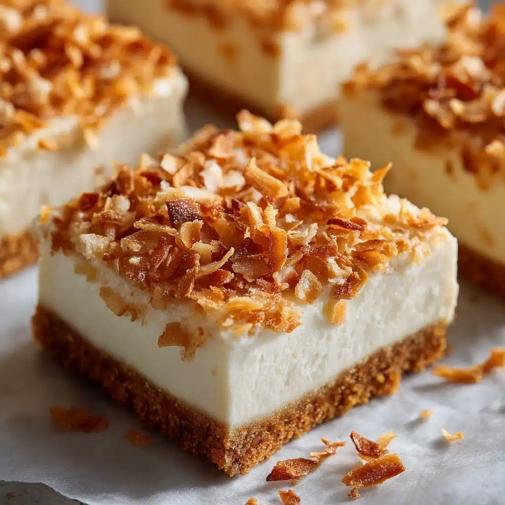 Chewy Coconut Bars Recipe - Recipe Image