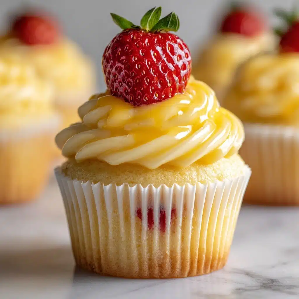 Strawberry Mango Cupcakes Recipe