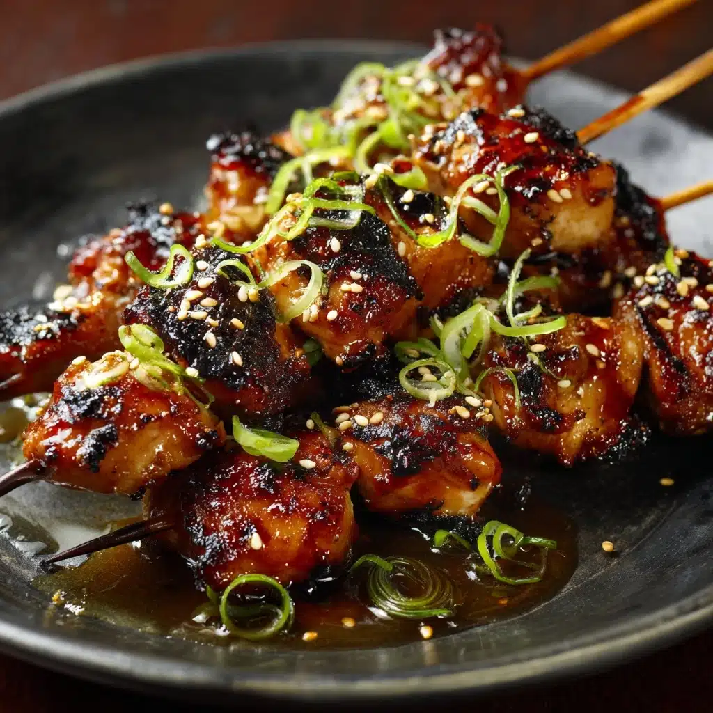 Honey Garlic Asian Chicken Kabobs Recipe