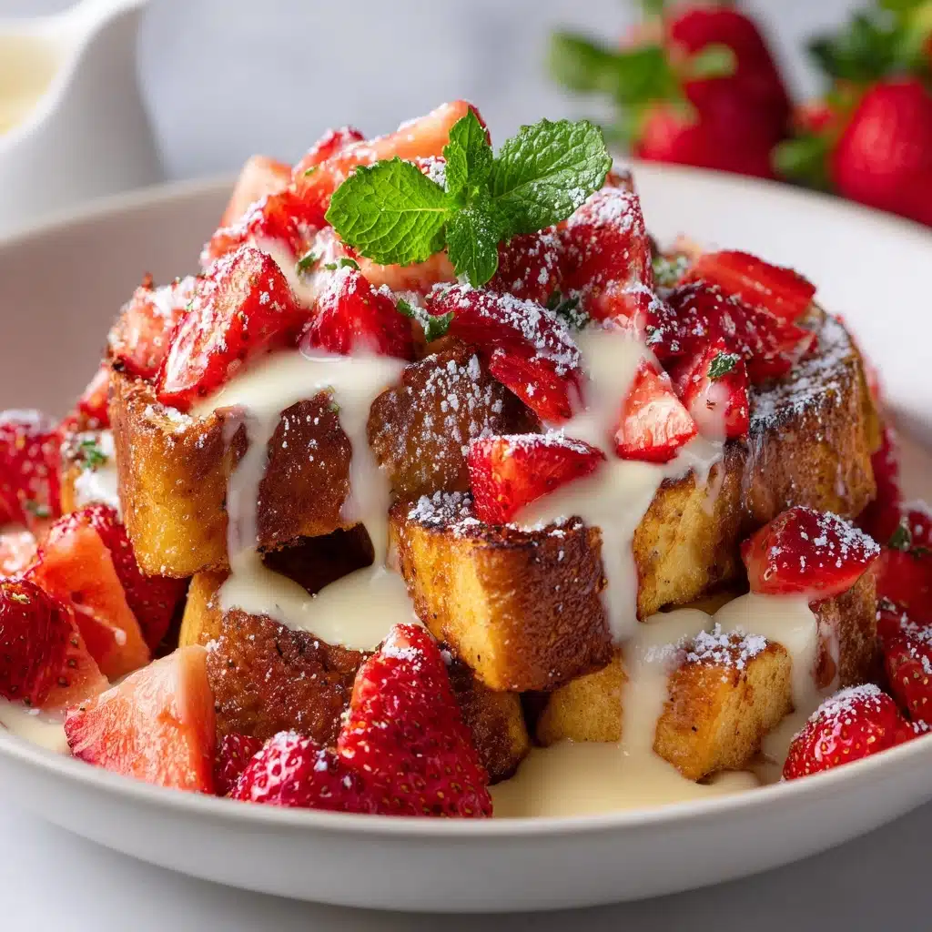 Strawberries & Cream French Toast Casserole Recipe