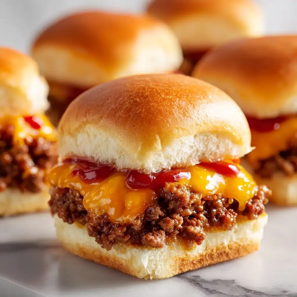 Chopped Cheeseburger Sliders Recipe
