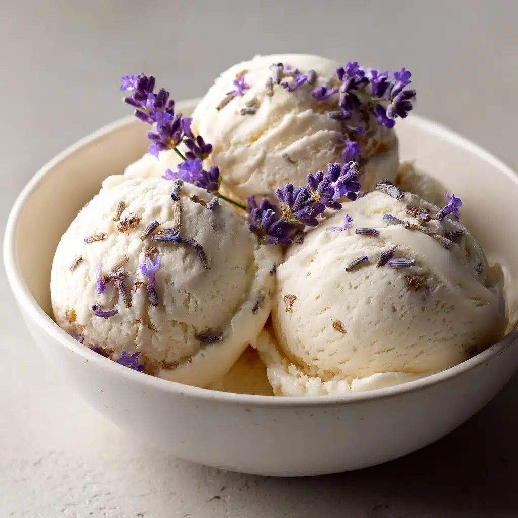 Honey Lavender Ice Cream Recipe