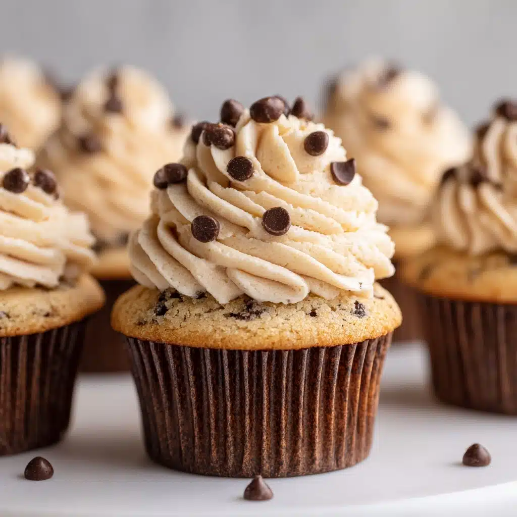 Chocolate Chip Cookie Dough Cupcakes Recipe