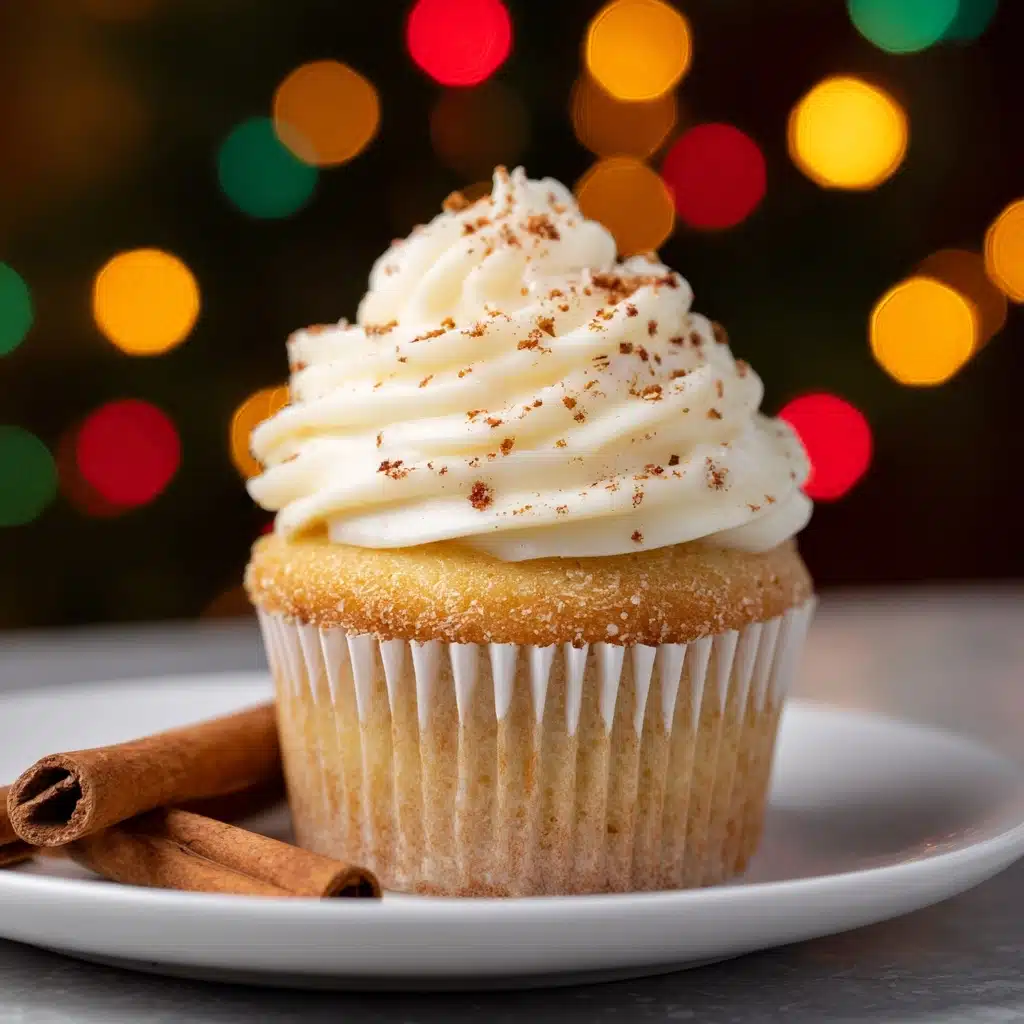 Eggnog Cupcakes Recipe - Recipe Image