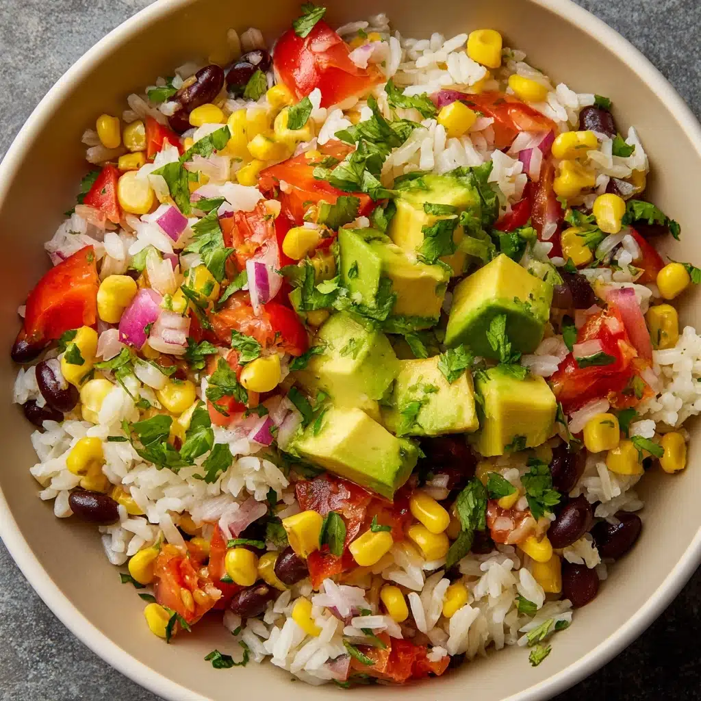 Black Bean Corn Avocado Salad Recipe - Recipe Image
