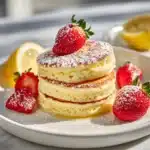 Cloud-like Lemon Soufflé Pancakes Recipe