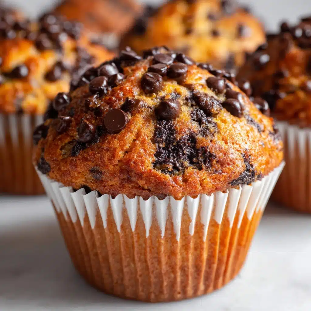 Chocolate Chip and Banana Muffins Recipe - Recipe Image