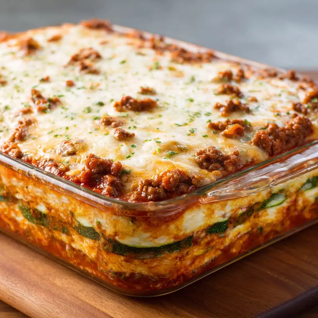 Ground Beef Zucchini Casserole Recipe