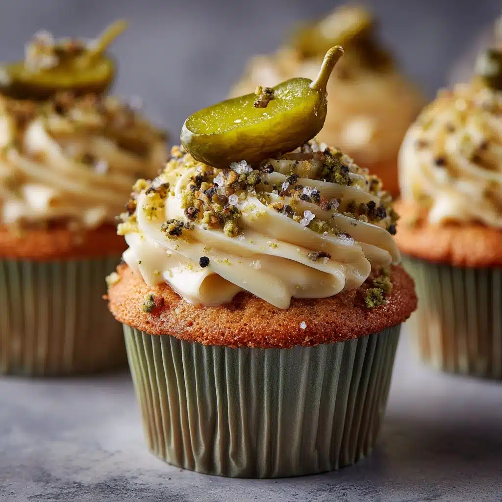 Dill Pickle Cupcakes Recipe