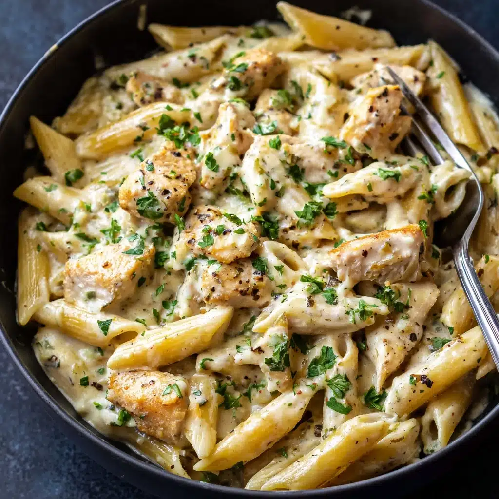 Slow Cooker Chicken Alfredo Recipe - Recipe Image