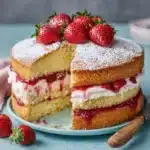 Strawberry Cheesecake Pound Cake Recipe