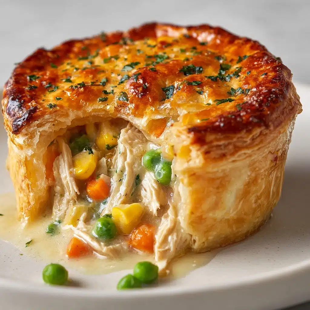 Mini Chicken Pot Pie Muffins Recipe - Recipe Image
