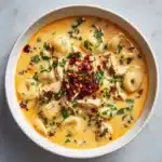 Creamy Cajun Chicken Pasta Soup Recipe