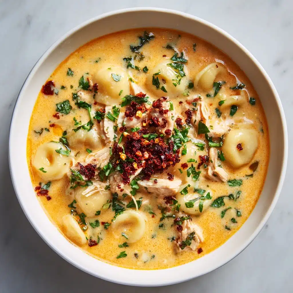 Creamy Cajun Chicken Pasta Soup Recipe