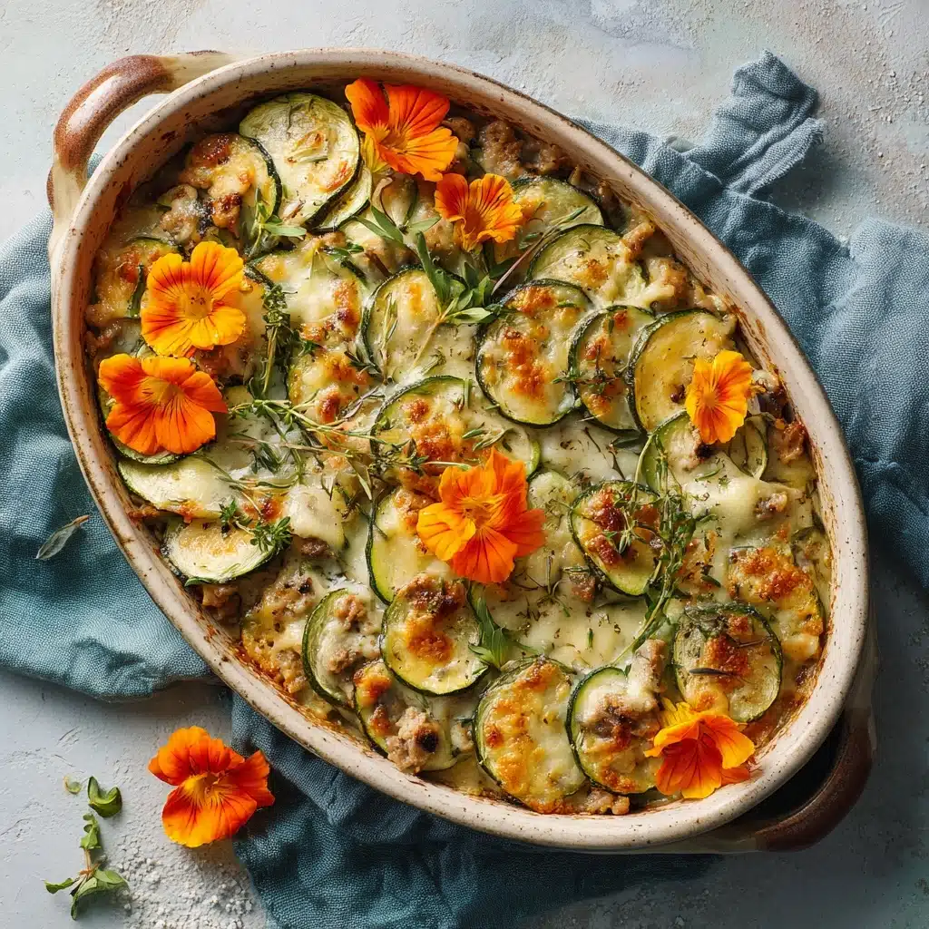 Ground Turkey Zucchini Casserole Recipe - Recipe Image