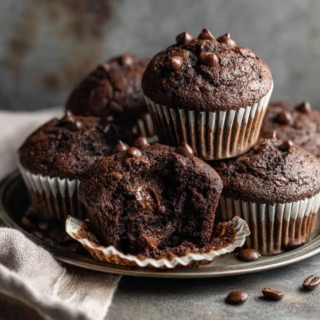 Double Chocolate Espresso Muffins Recipe