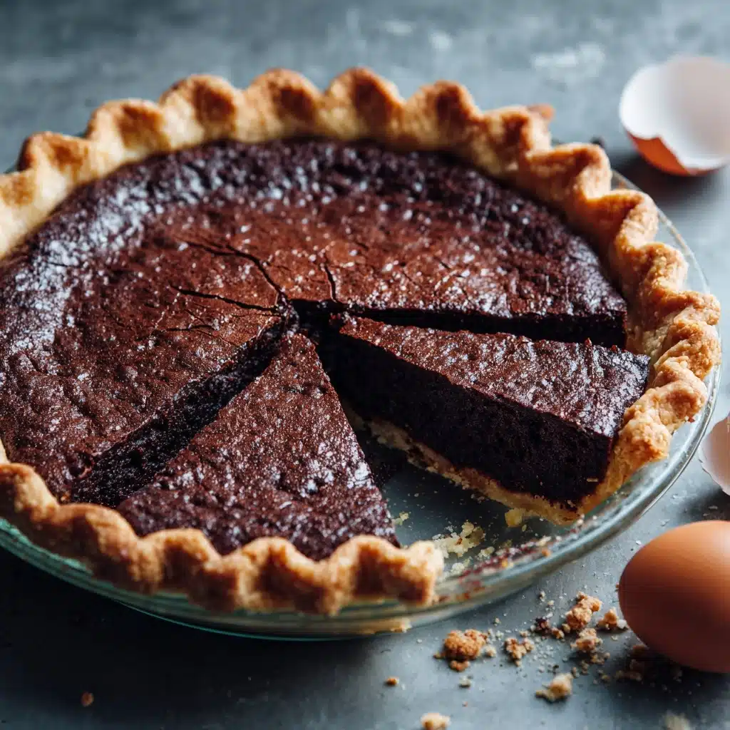 Dark Chocolate Chess Pie Recipe - Recipe Image