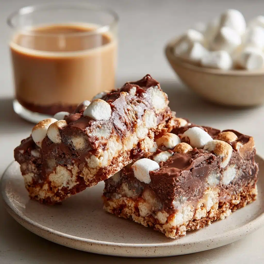 No-Bake Rocky Road Squares Recipe