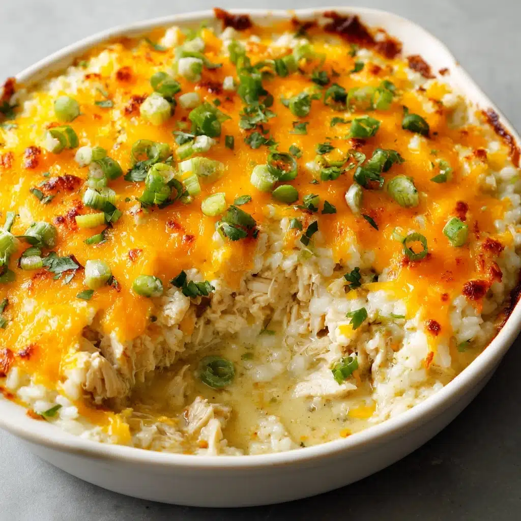 Green Chile Chicken and Rice Casserole Recipe