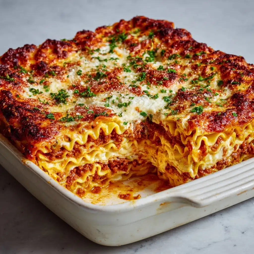 Buffalo Chicken Lasagna Recipe - Recipe Image