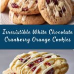 White Chocolate Cranberry Orange Cookies Recipe