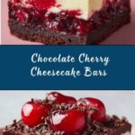 Chocolate Cherry Cheesecake Bars Recipe
