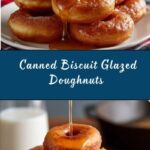 Canned Biscuit Glazed Doughnuts Recipe