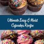 Easy & Moist Cupcakes Recipe