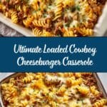 Loaded Cowboy Cheeseburger Casserole Recipe