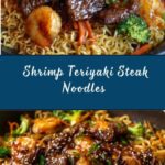 Shrimp Teriyaki Steak Noodles Recipe
