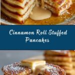 Cinnamon Roll Stuffed Pancakes Recipe