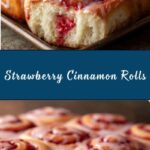 Strawberry Cinnamon Rolls Recipe