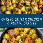 Garlic Butter Chicken and Potato Skillet Recipe