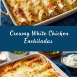 Creamy White Chicken Enchiladas Recipe