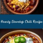 Easy Stovetop Chili Recipe