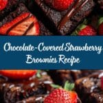 Chocolate-Covered Strawberry Brownies Recipe