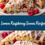 Lemon Raspberry Scones Recipe