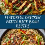Chicken Fajita Rice Bowl (One Pan) Recipe