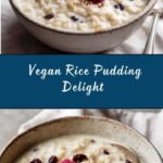Vegan Rice Pudding Recipe