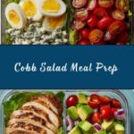 Easy Cobb Salad Meal Prep Recipe