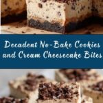 No-Bake Cookies and Cream Cheesecake Bites Recipe