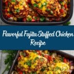 Fajita Stuffed Chicken Recipe