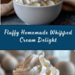 Homemade Whipped Cream Recipe