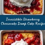 Strawberry Cheesecake Dump Cake Recipe