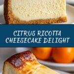 Orange or Clementine Ricotta Cheesecake Recipe
