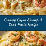 Shrimp & Crab Pasta with Creamy Cajun Sauce Recipe