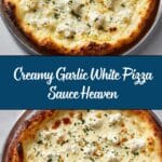 Creamy Garlic White Pizza Sauce Recipe